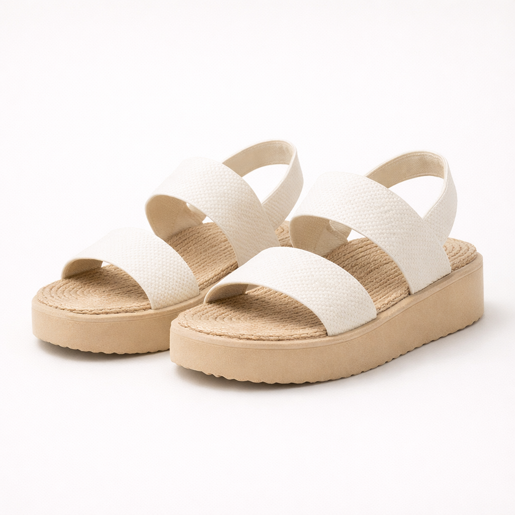 Calmia | Platform Slingback Sandals