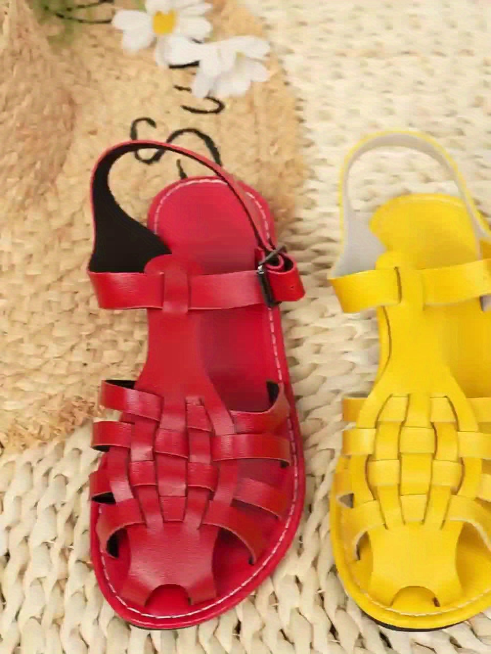 Aurelle | Woven Comfort Sandals