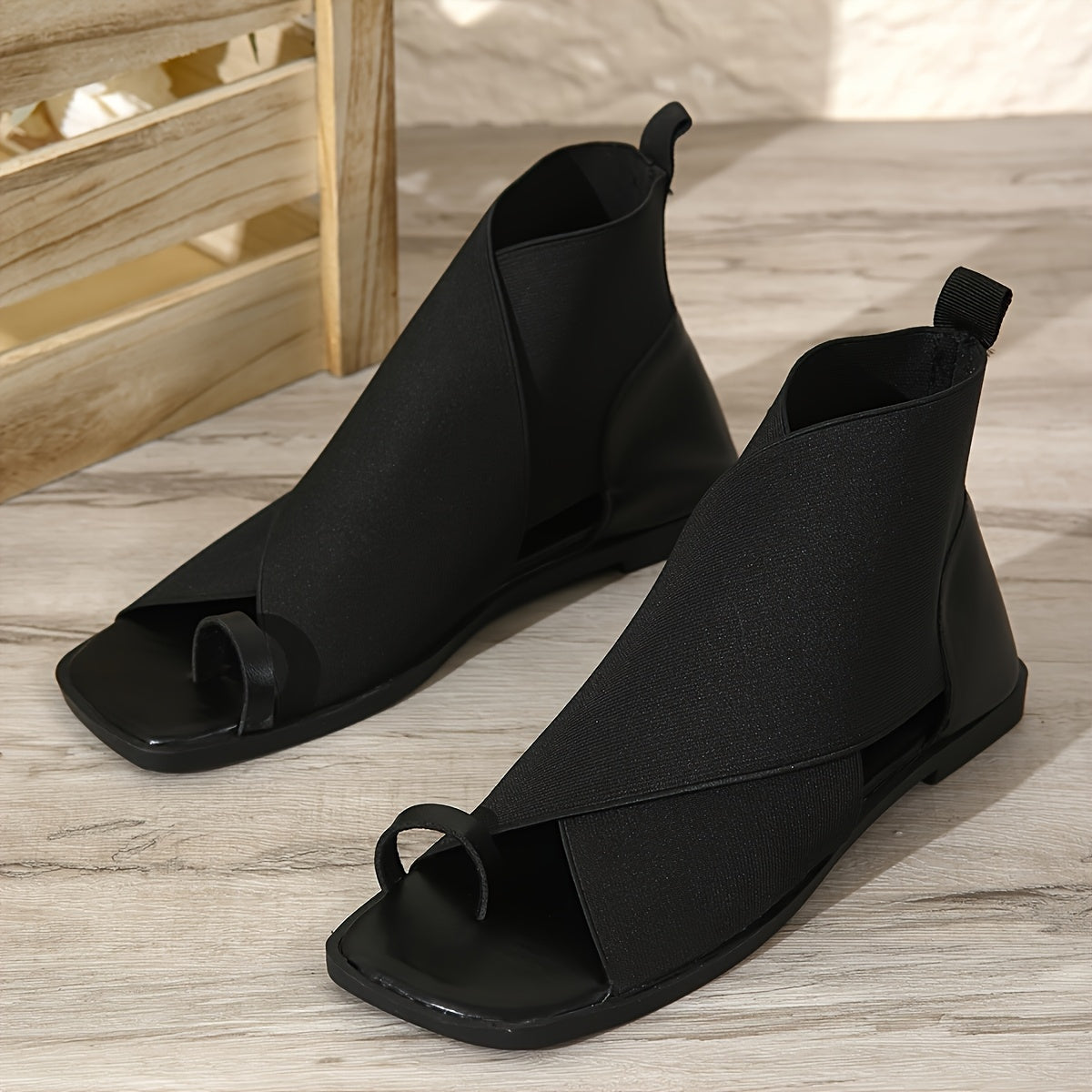 Comfella | Platform Toe Sandals