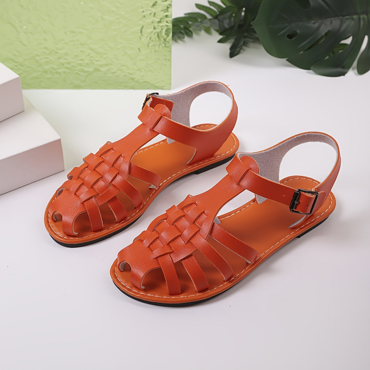 Aurelle | Woven Comfort Sandals