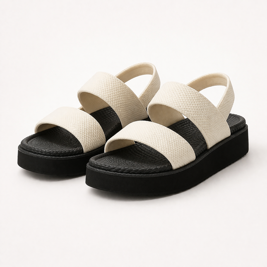 Calmia | Platform Slingback Sandals