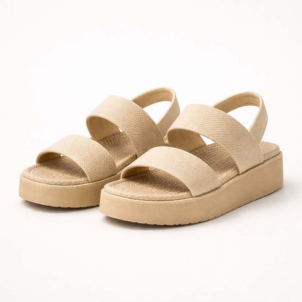 Calmia | Platform Slingback Sandals