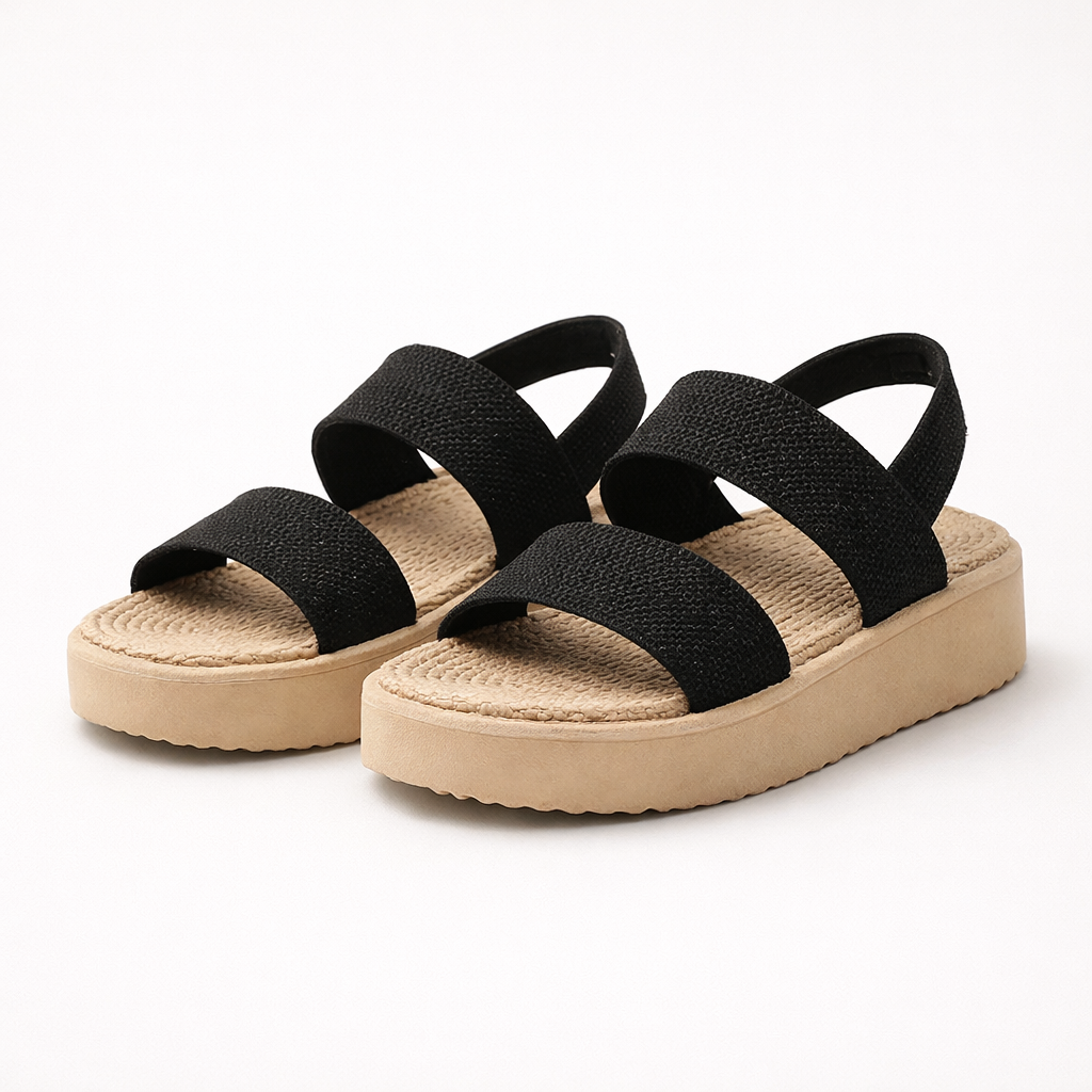 Calmia | Platform Slingback Sandals