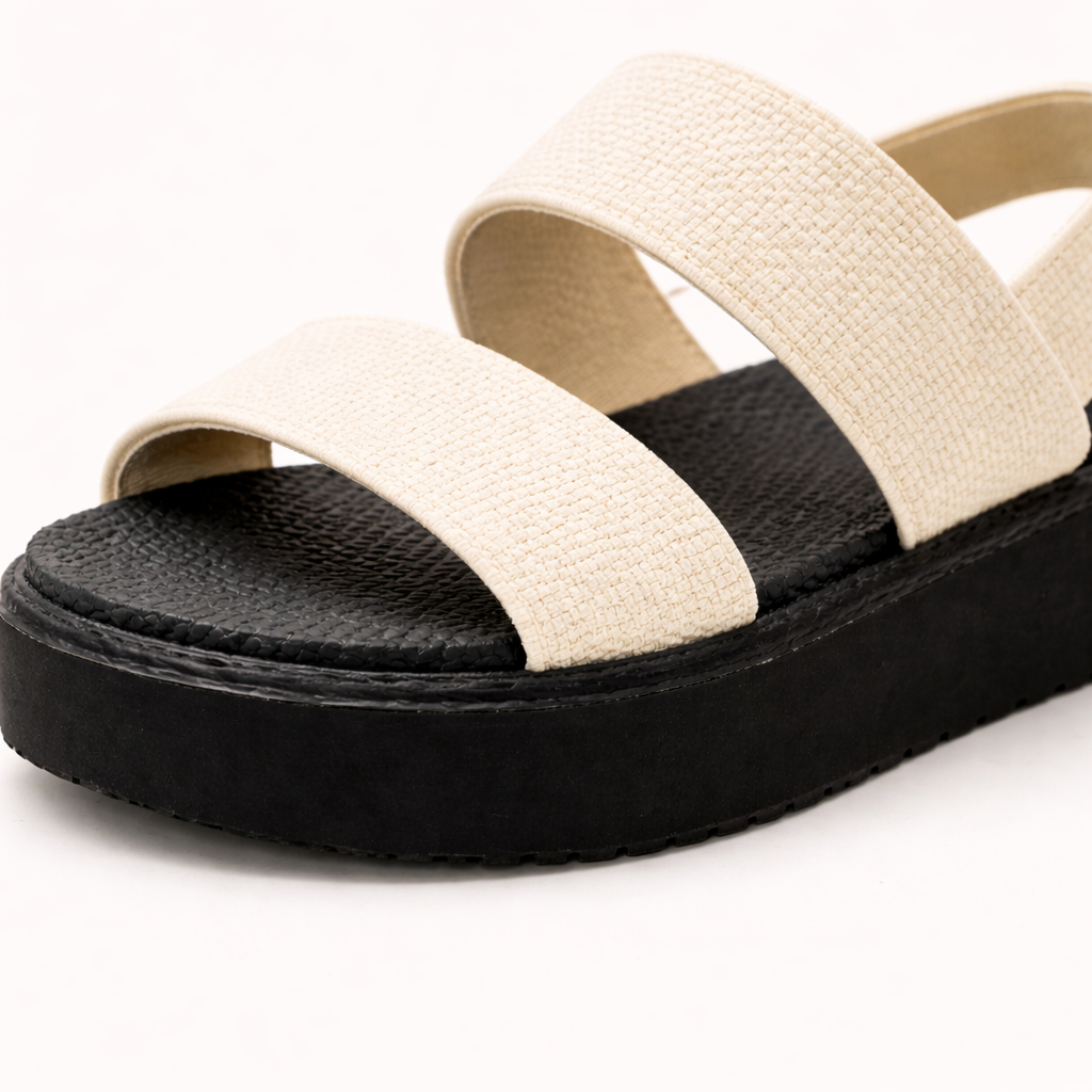 Calmia | Platform Slingback Sandals