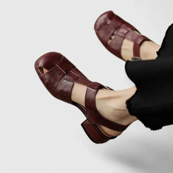 Calzea | Elegant Leather Sandals