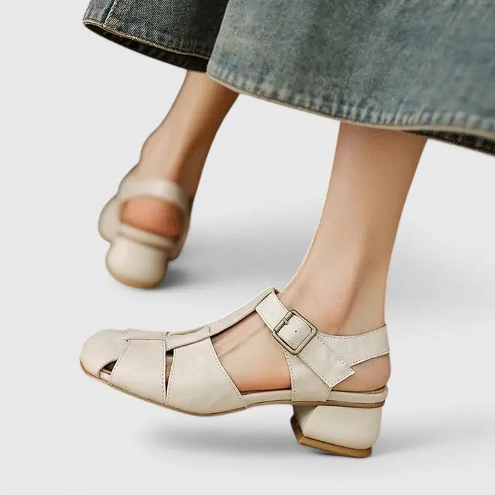 Calzea | Elegant Leather Sandals