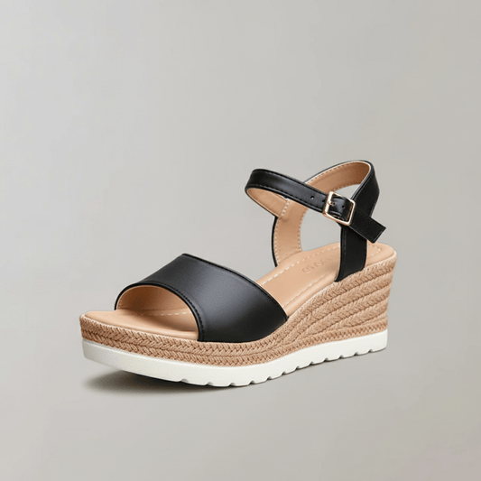 StepLuna | Wedge Sandals with Ankle Strap