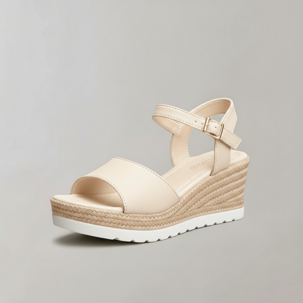 StepLuna | Wedge Sandals with Ankle Strap