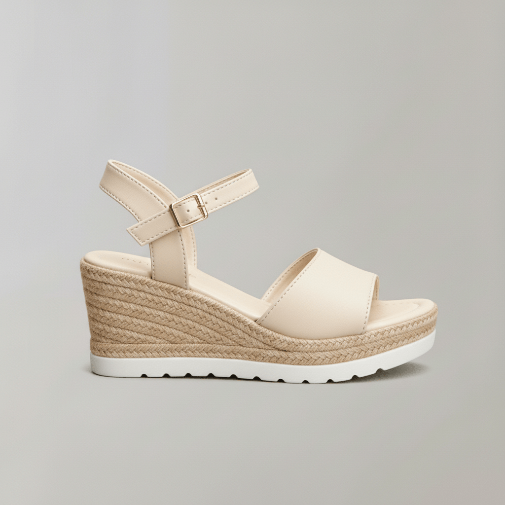 StepLuna | Wedge Sandals with Ankle Strap
