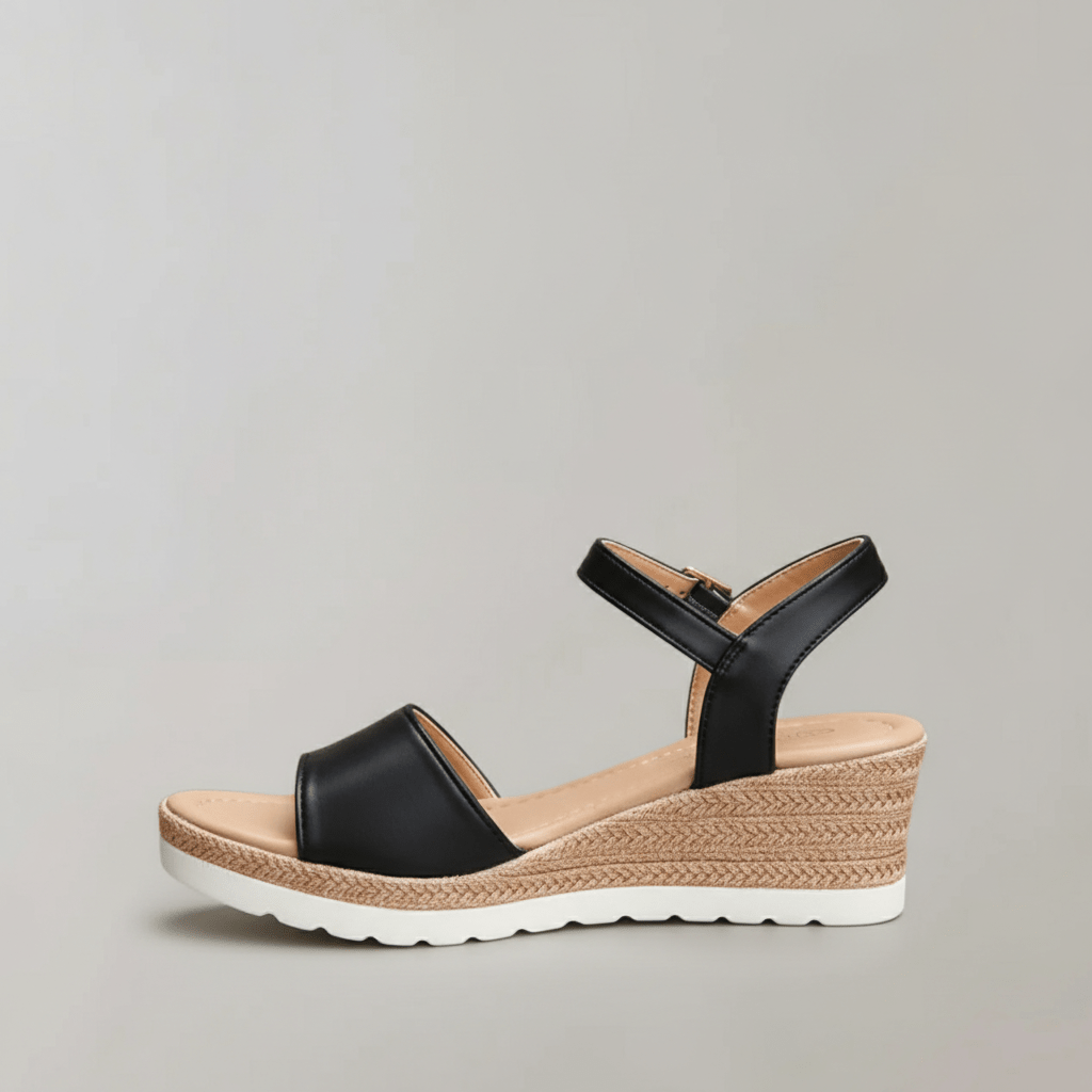 StepLuna | Wedge Sandals with Ankle Strap
