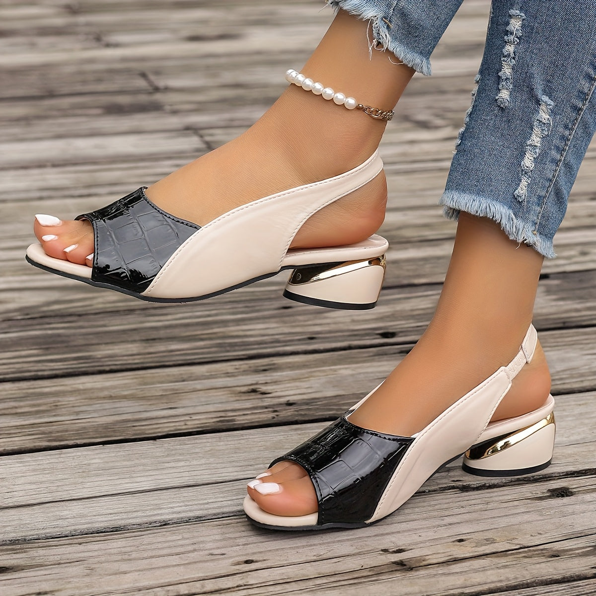 Adorella | Open Toe Heeled Sandals