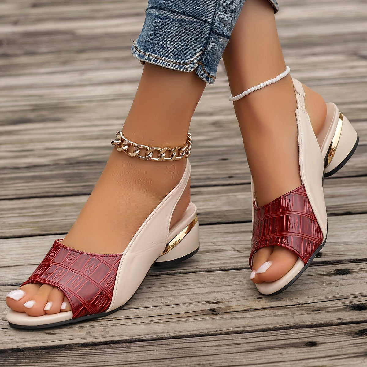 Adorella | Open Toe Heeled Sandals