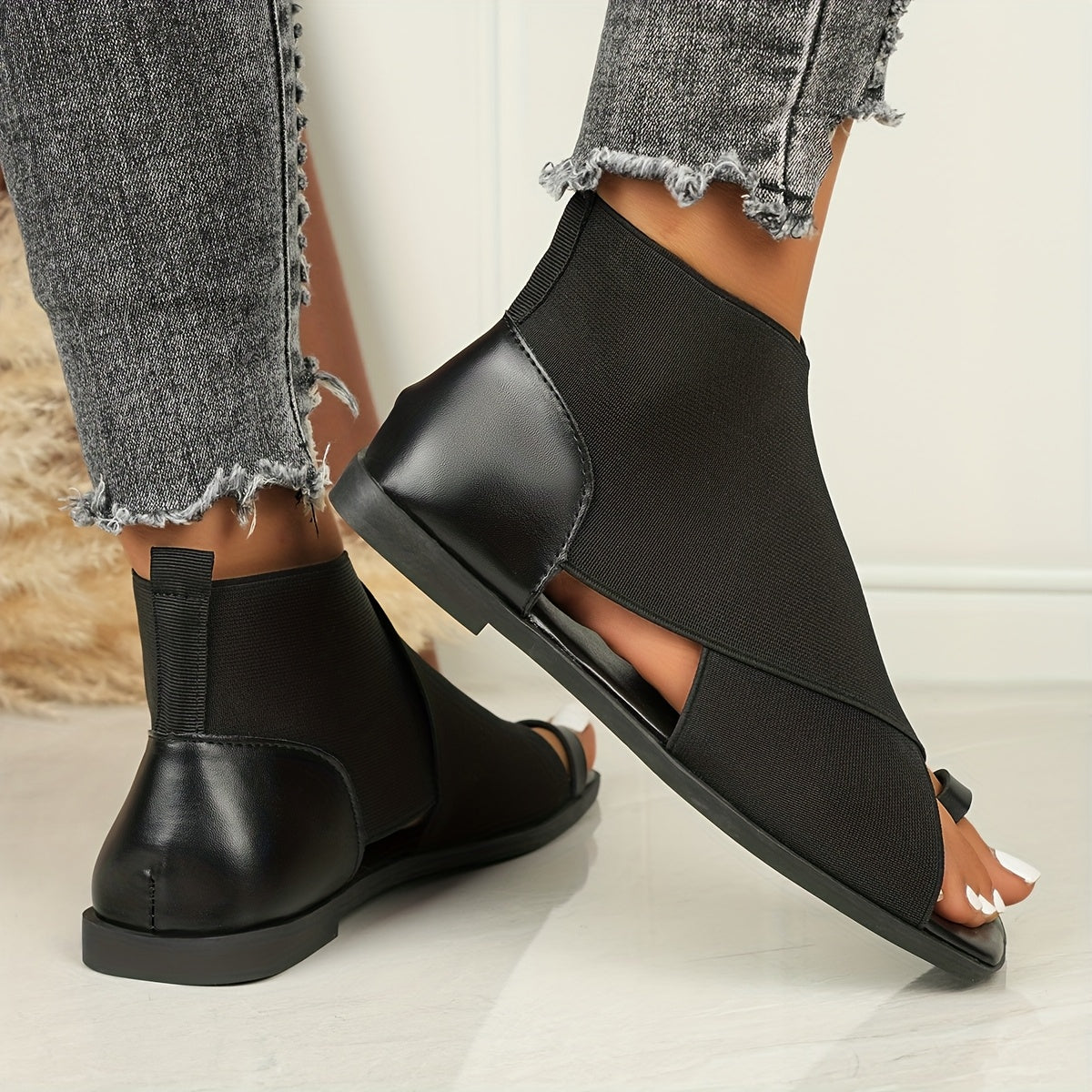 Comfella | Platform Toe Sandals