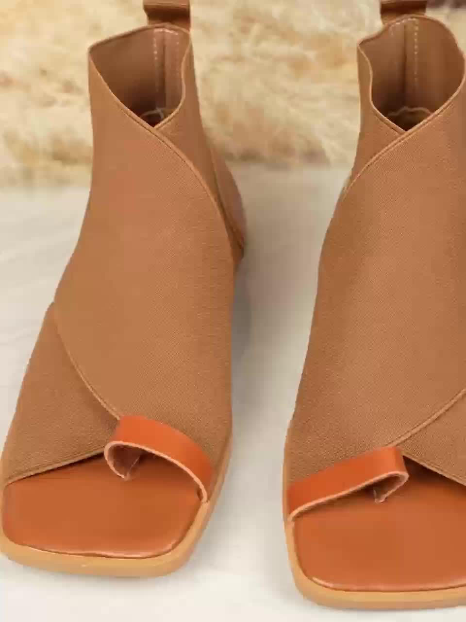 Comfella | Platform Toe Sandals